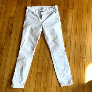 Gap White Jeans Size 27R